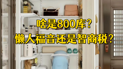 啥是800庫？大件雜物有地方收了，懶人福音還是智商稅？