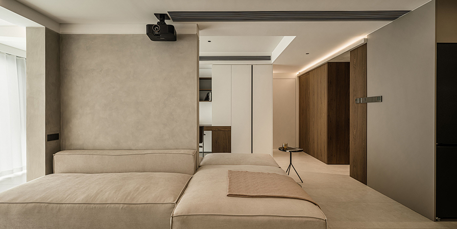中建理想城130㎡簡(jiǎn)約風(fēng)格三居室裝修案例